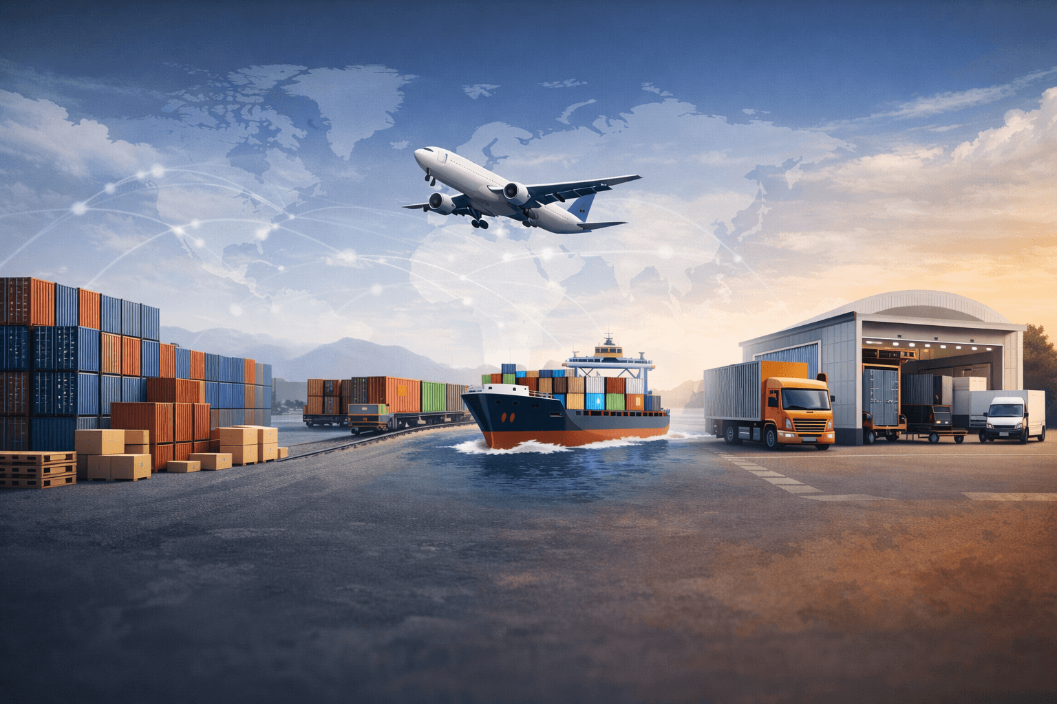 How freight forwarding works — quote, book, ship, track, deliver